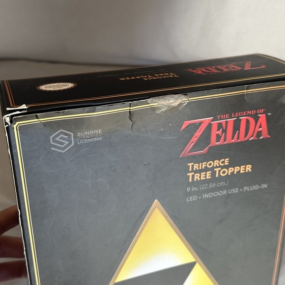 Legend of Zelda 7 inch Lightup Tree Topper Decoration Brand New - Picture 3 of 6